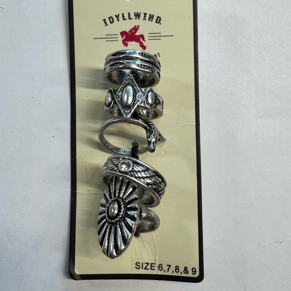 Idyllwind Silver Women's Ring Set